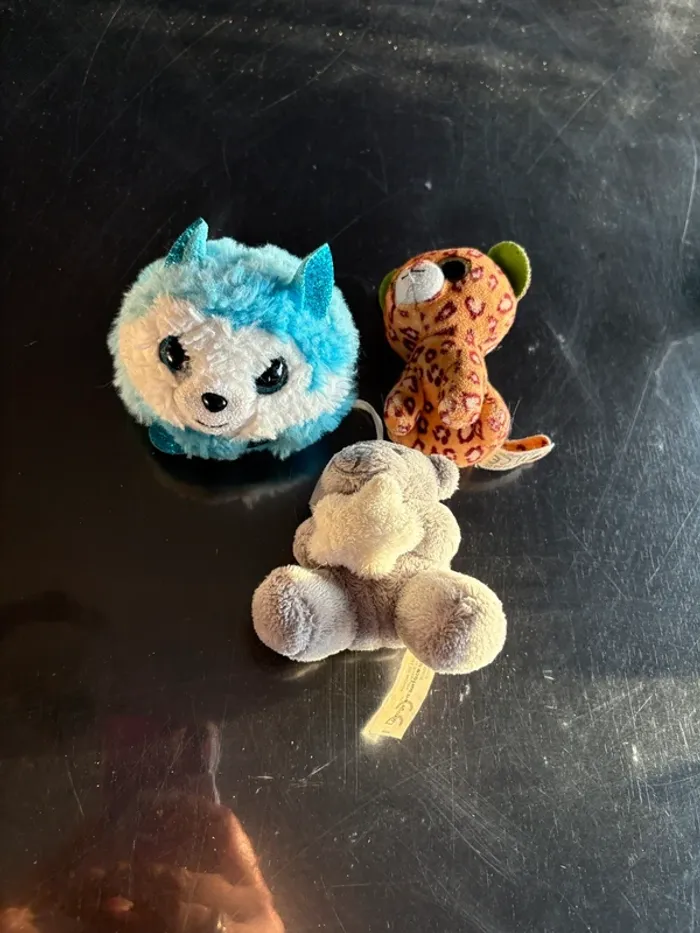 Lot 3 peluches