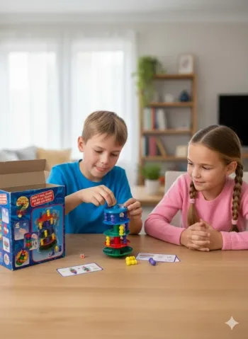 Jeu d'équilibre et d'adresse - "Don’t Fall" (La Tour Infernale)