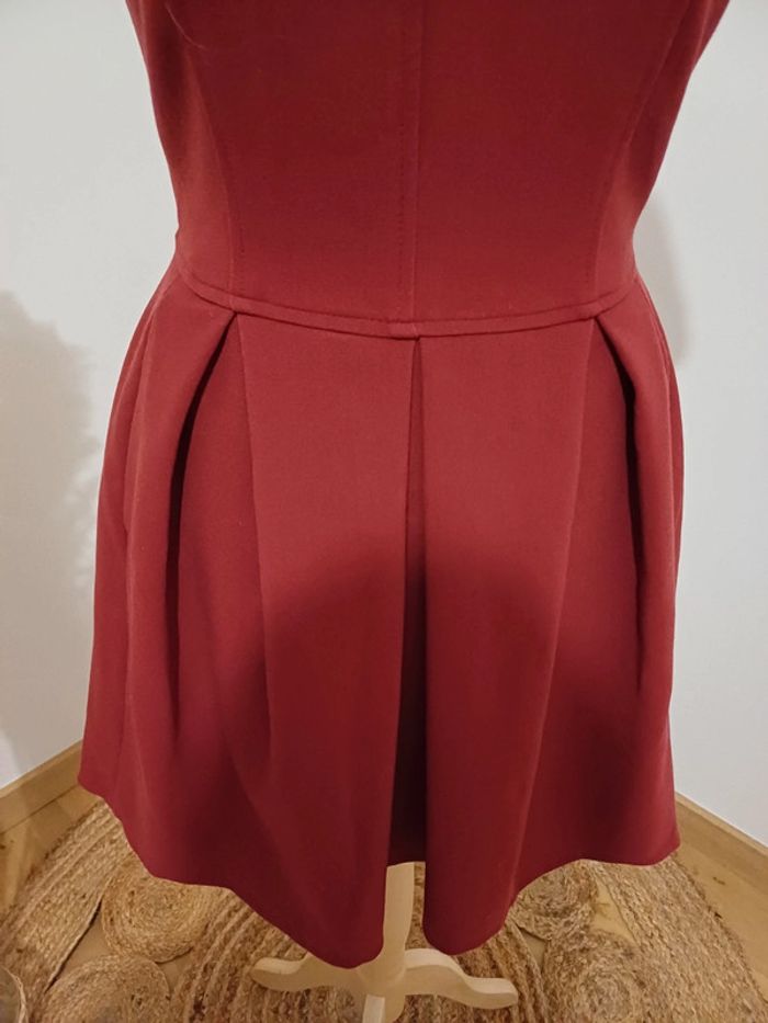 Robe épaisse bordeaux Impérial taille M 38 - photo numéro 4