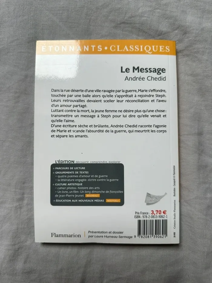 Le message - photo numéro 3