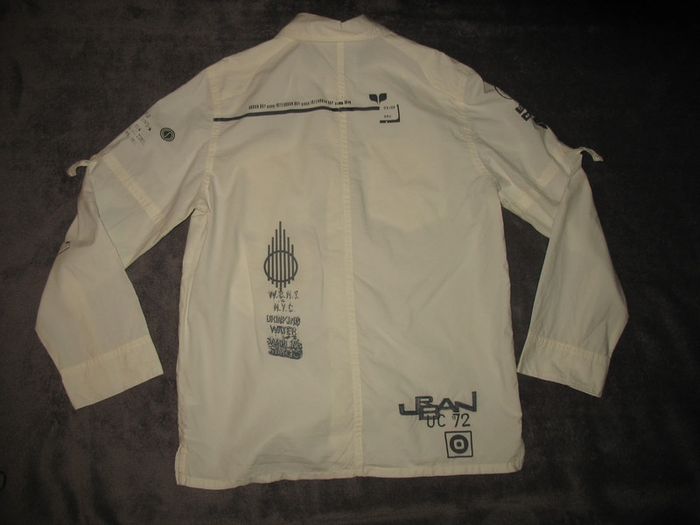 CHEMISE ML ÉCRU GARÇON "CATIMINI" - 10 ANS - n°04 - photo numéro 2