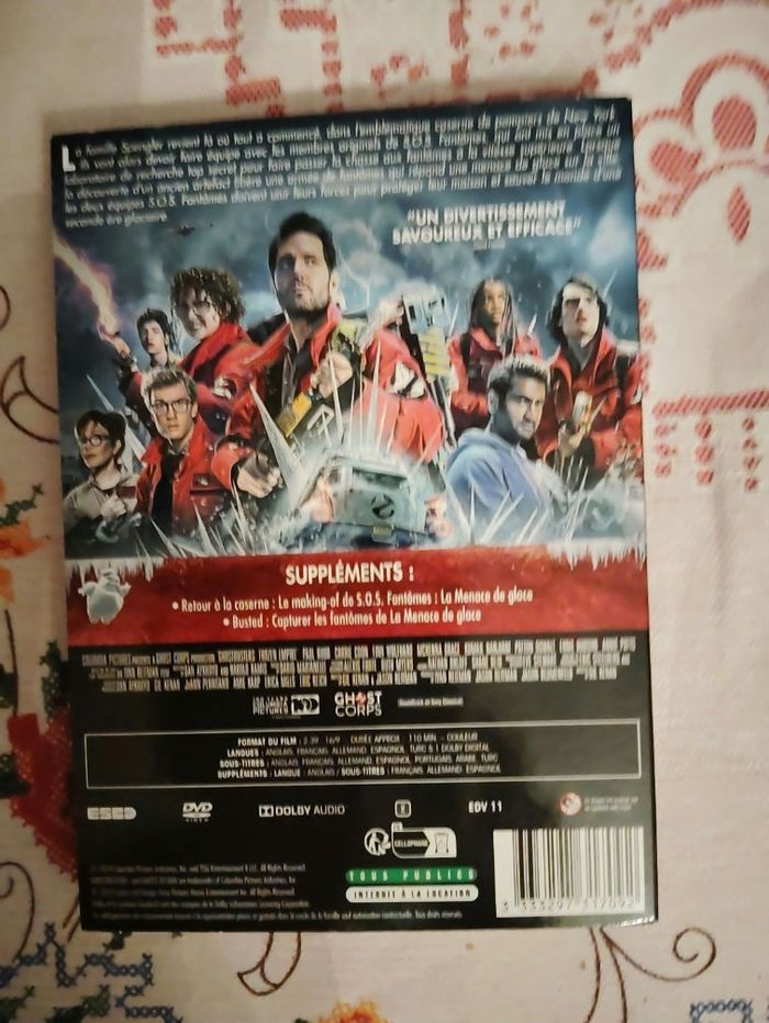 DVD SOS FANTÔMES - La menace de glace - photo numéro 2