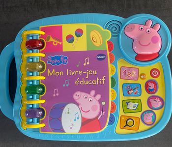 Livre jeu éducatif Peppa Pig Vtech