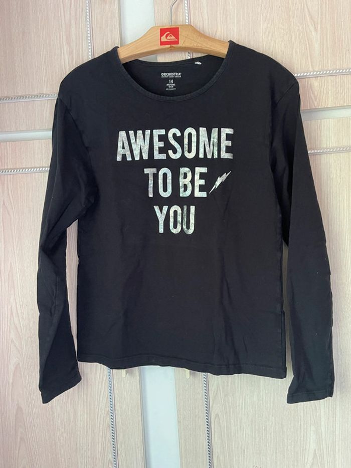 Teeshirt manches longues 14 ans