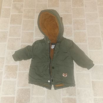 Manteau Kiabi 12 mois Kaki