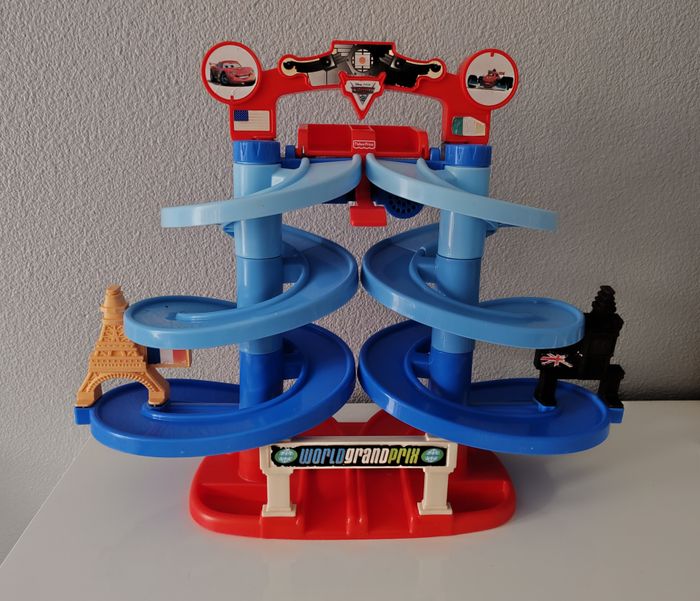 Garage bleu/rouge FISHER PRICE