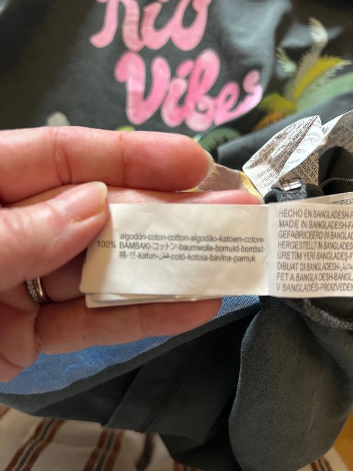 T-shirt style vintage californien 12 ans - Zara - photo numéro 4