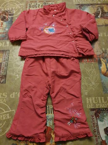 Ensemble hiver chaud 18 mois