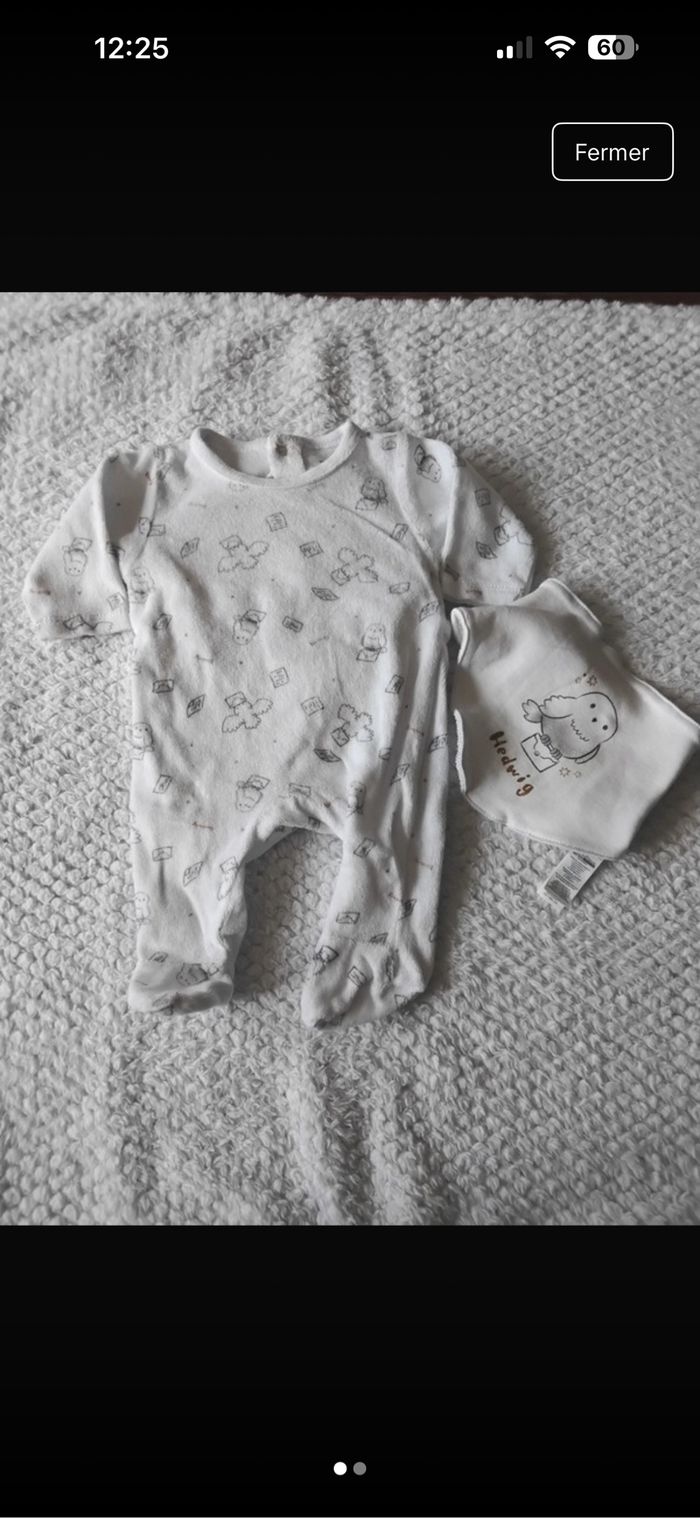 Pyjama 1 mois