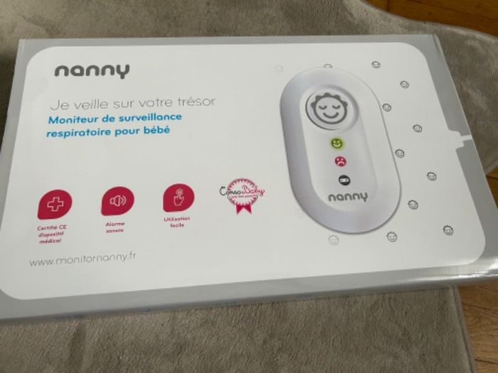 Nanny carre moniteur babyphone bébé