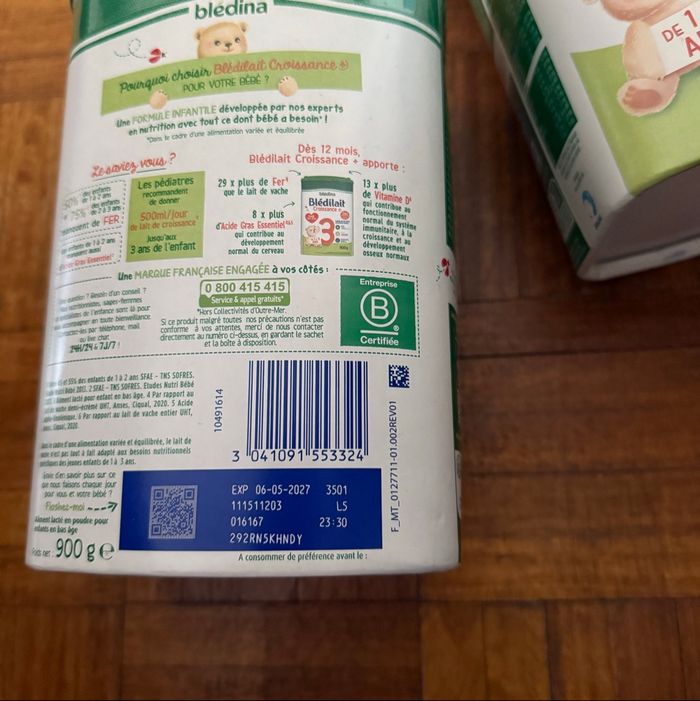Lait en poudre