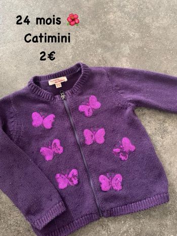 Gilet 🌺 24 mois 🌺 Catimini