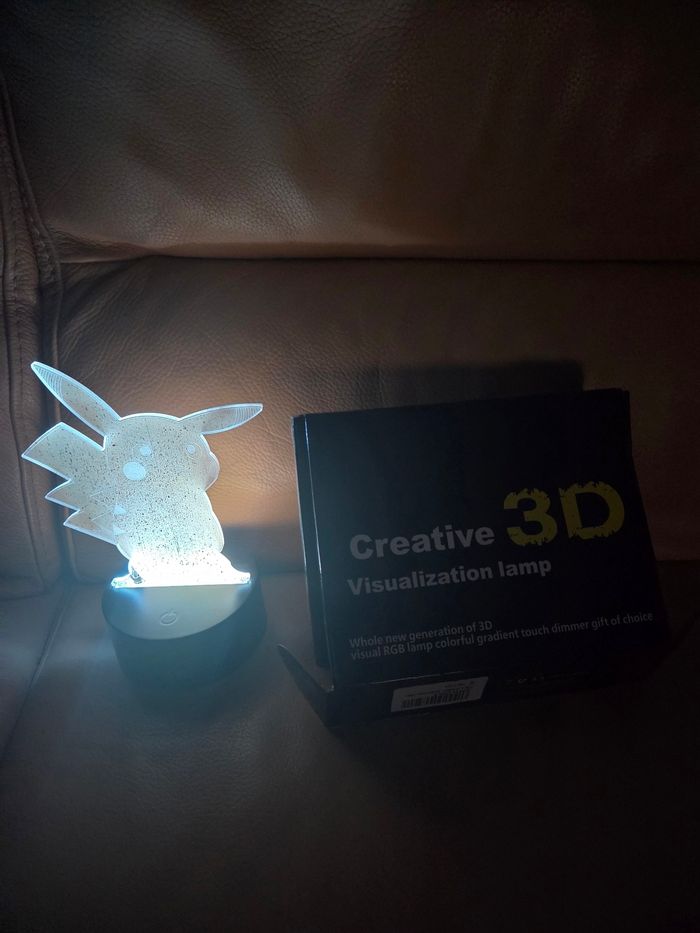 Lampe 3D Pikachu - photo numéro 2