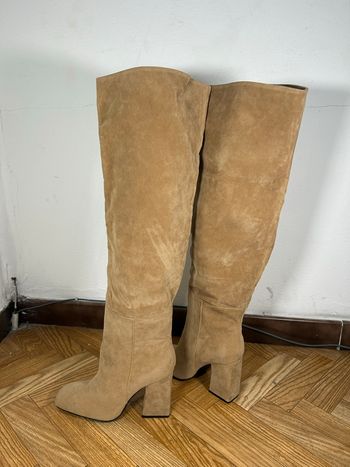 Cuissardes "Slouchy" Pimkie ✨ – Beige Faux Daim – Taille 41