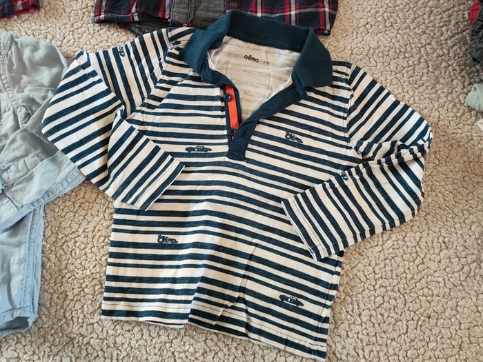 Lot de 4 chemises polo 3 ans - photo numéro 2