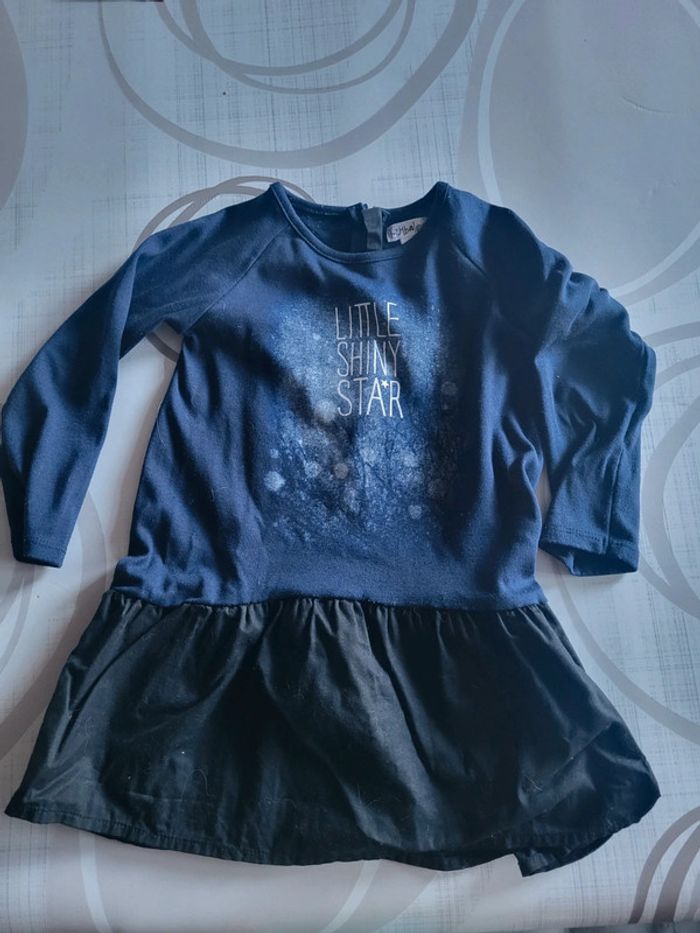 Robe bleu kimbaloo 2 ans