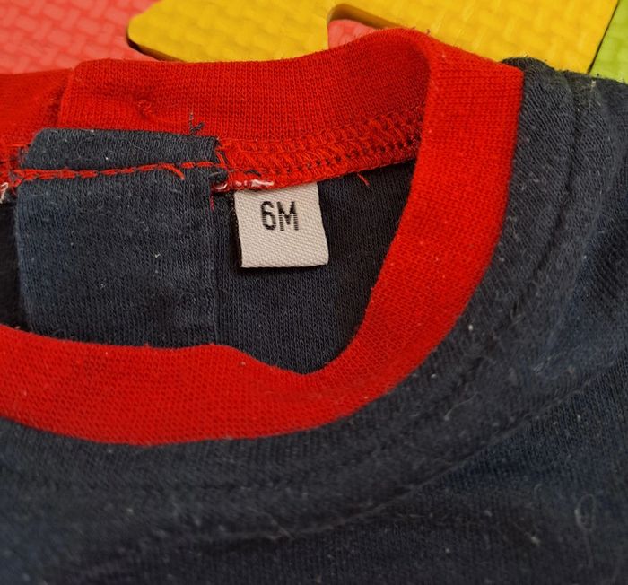Lot 3 t-shirts manches longues, taille 6 mois (68 cm) - photo numéro 8