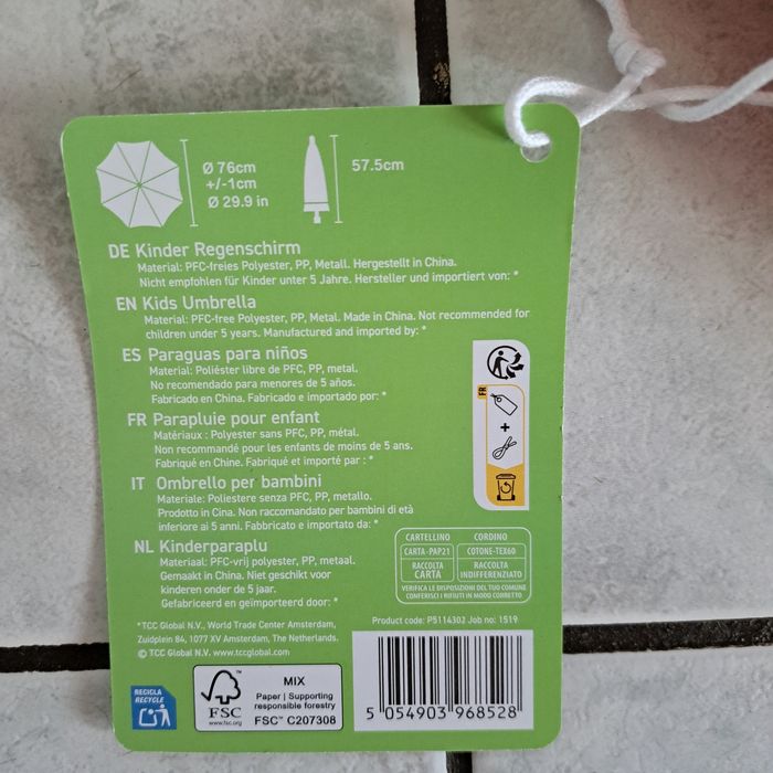 Parapluie enfant renard - photo numéro 3