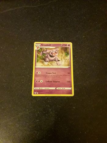Granbull carte Pokémon neuve