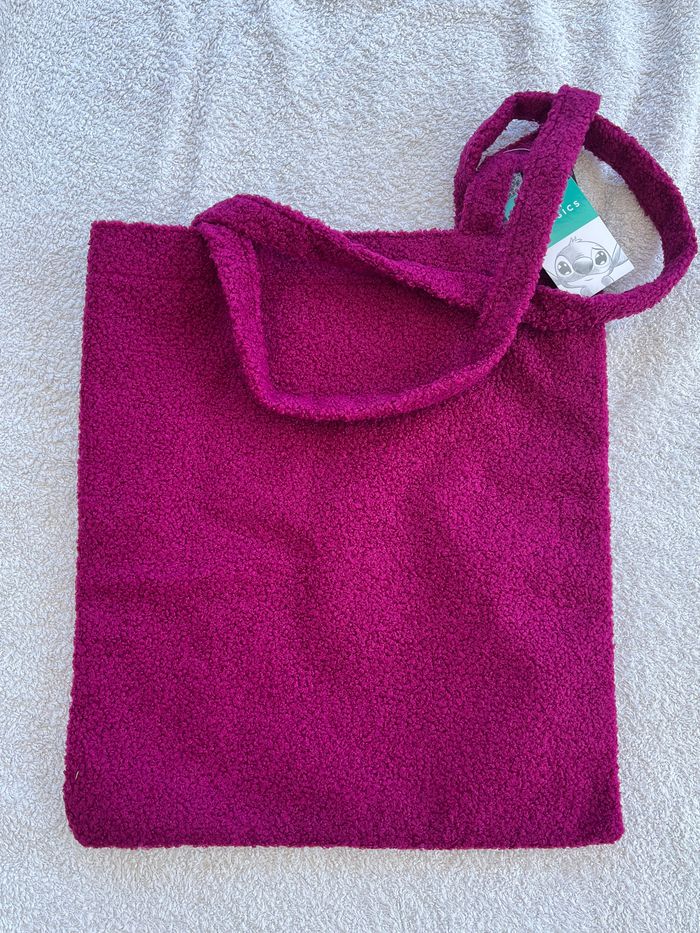 Teddy shopping bag style Tote bag de STITCH Disney Lilo et Stitch - photo numéro 2