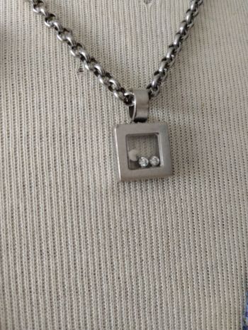 Chaine +pendentif en argent 🩶