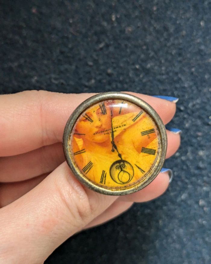 Bague ronde style vintage - photo numéro 2