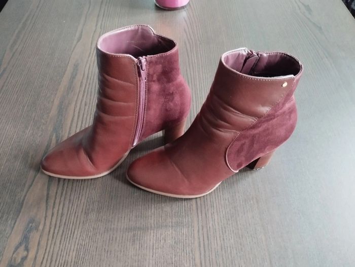 Bottines camaïeu