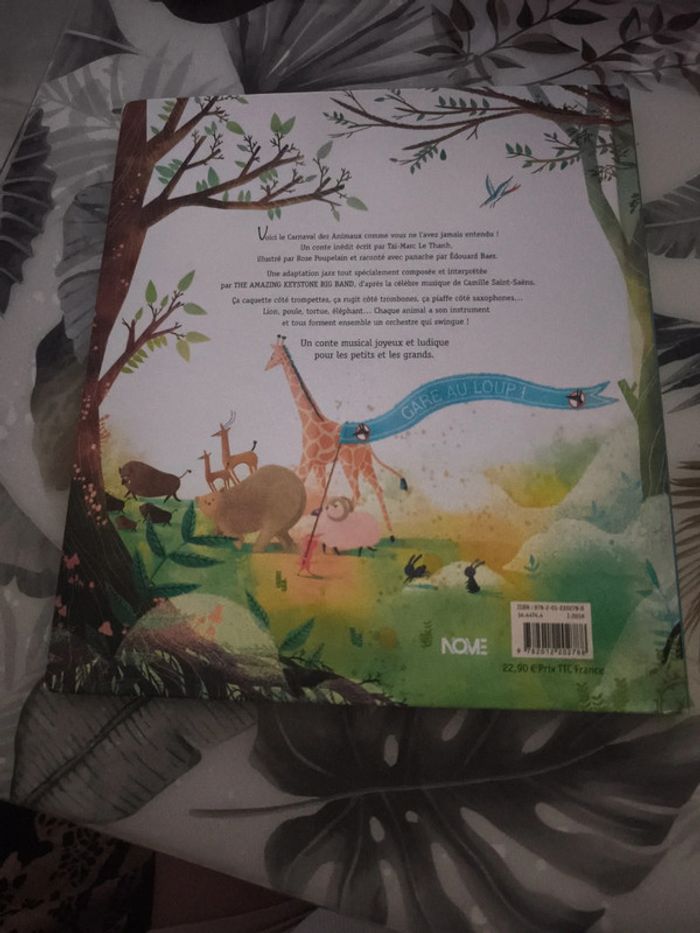 Album avec CD le carnaval jazz des animaux - photo numéro 6