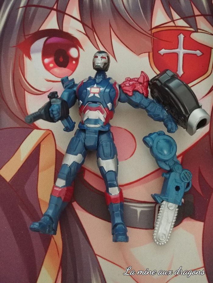 Iron Patriot Marvel Iron Man 3 Avengers Initiative Assemblers Interchangeable Armor System Figure