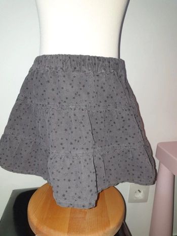 Jupe en velours 3 ans