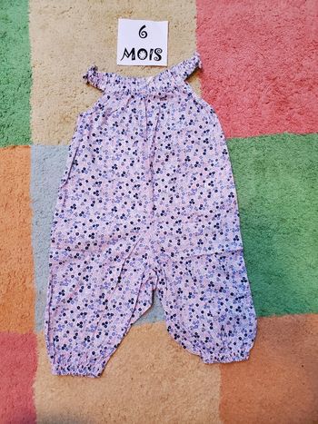 Combinaison intégrale fille - 6 mois - H&M- TBE