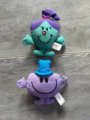 Lot 2 peluches Monsieur Madame