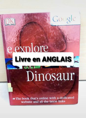 📚 Livre en anglais : e.explorer dinosaur