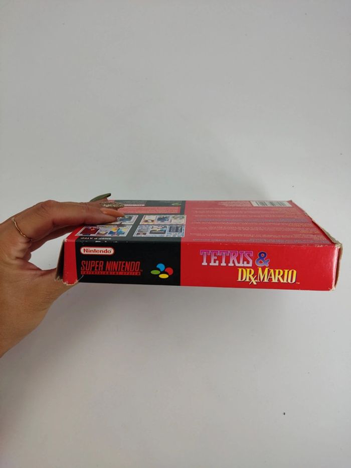 Tetris & Dr Mario / Super Nintendo SNES / pal fr fah sans notice - photo numéro 11