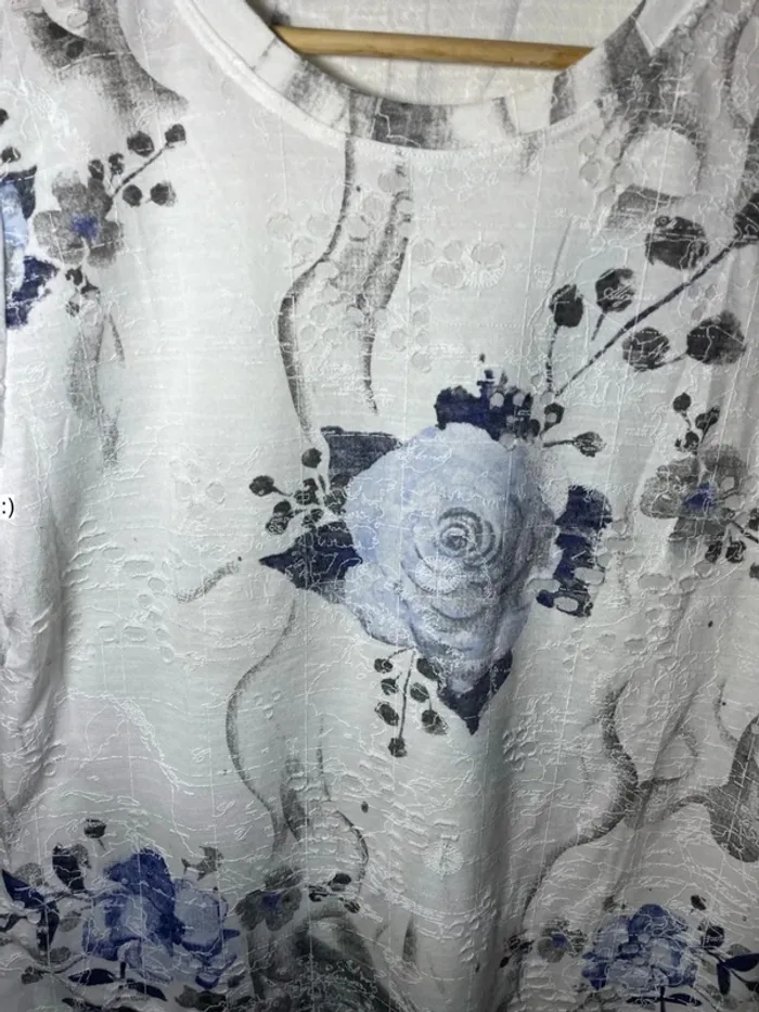 T shirt femme taille 40 en coton / H & L - photo numéro 4