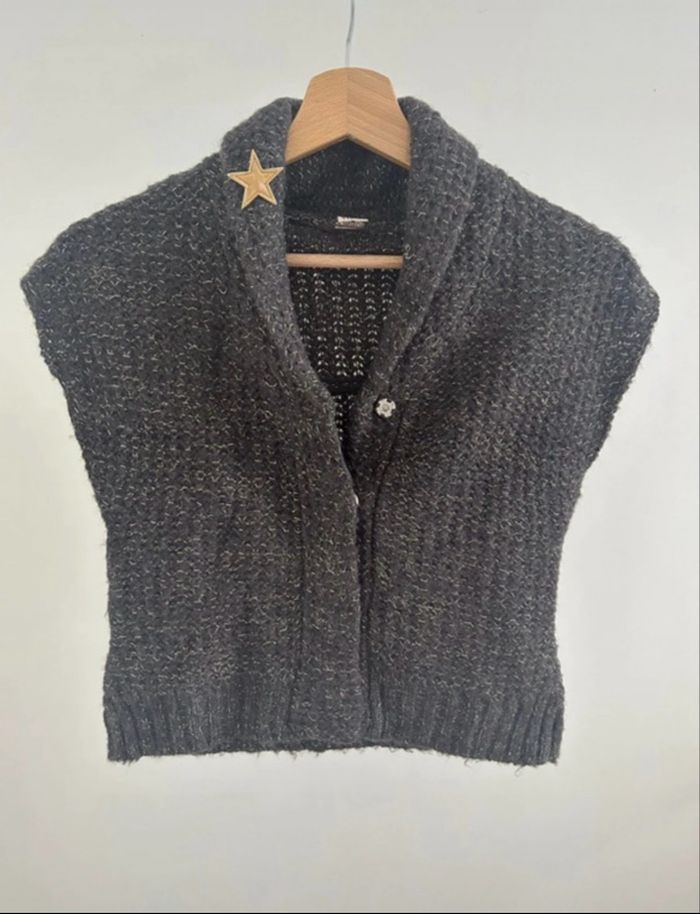 Gilet sans manches bleu marine