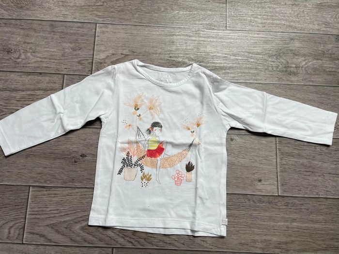 Tshirt manches longues 3 ans la compagnie des petits Impeccable - photo numéro 3