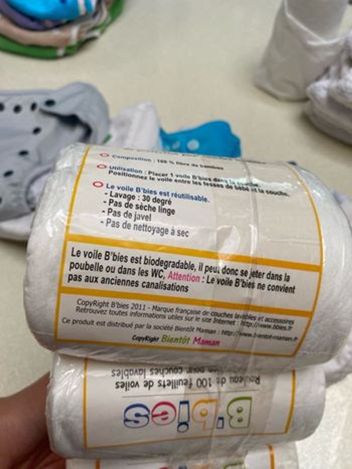 Lot Couches lavables évolutives  de la naissance  jusqu’à 3ans - photo numéro 5