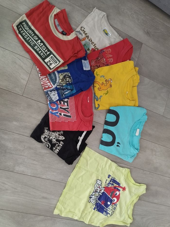 Lot vêtements hauts garçon 4 ans