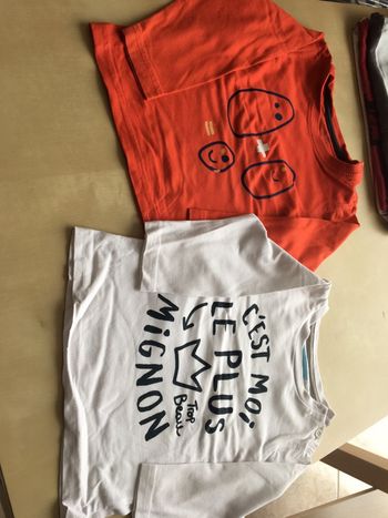 Lot de deux tee shirt