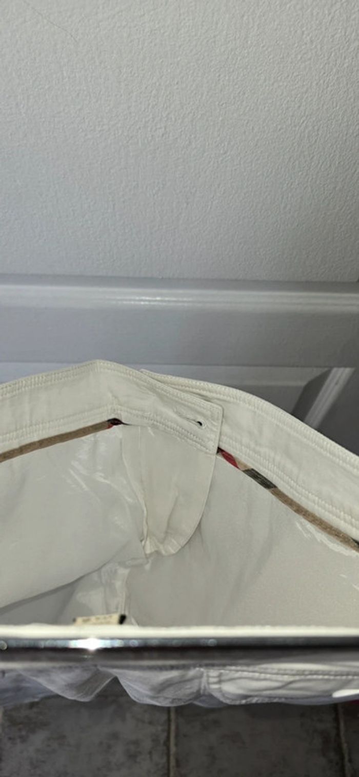 Pantalon Burberry London Blanc avec étiquettes - photo numéro 9
