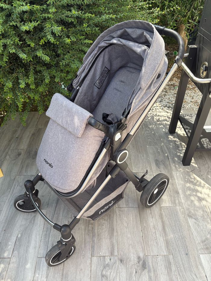 Poussette trio Nania Giulia (assise + cosy + base voiture) - photo numéro 5