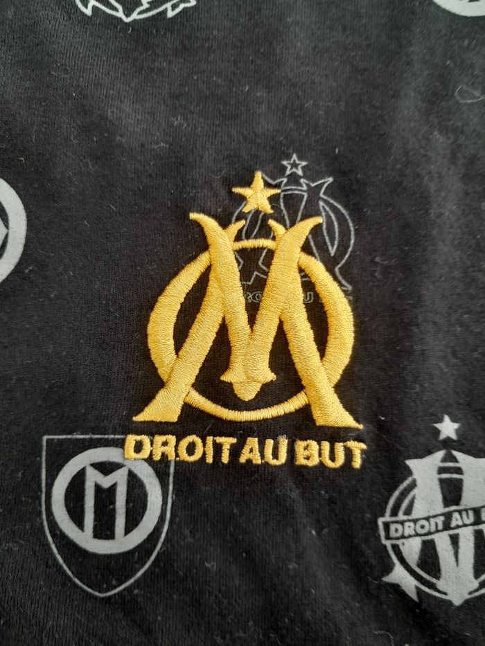 Tee shirt manches courtes garçon 14 15 ans olympique de marseille - photo numéro 2