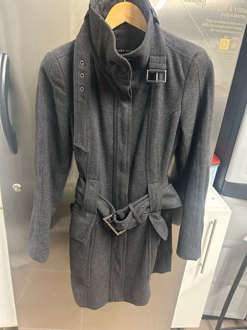 Manteau Zara femme gris