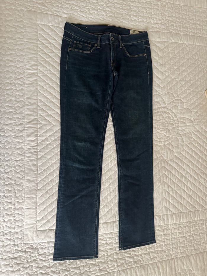 Jean G-STAR RAW 3301 STRAIGHT MWN – coupe iconique & qualité premium - photo numéro 3