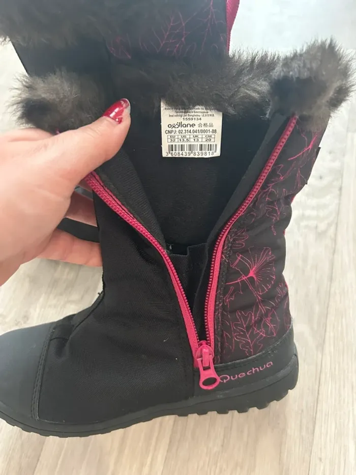 Botte de neige fille taille 32 quechua - photo numéro 4
