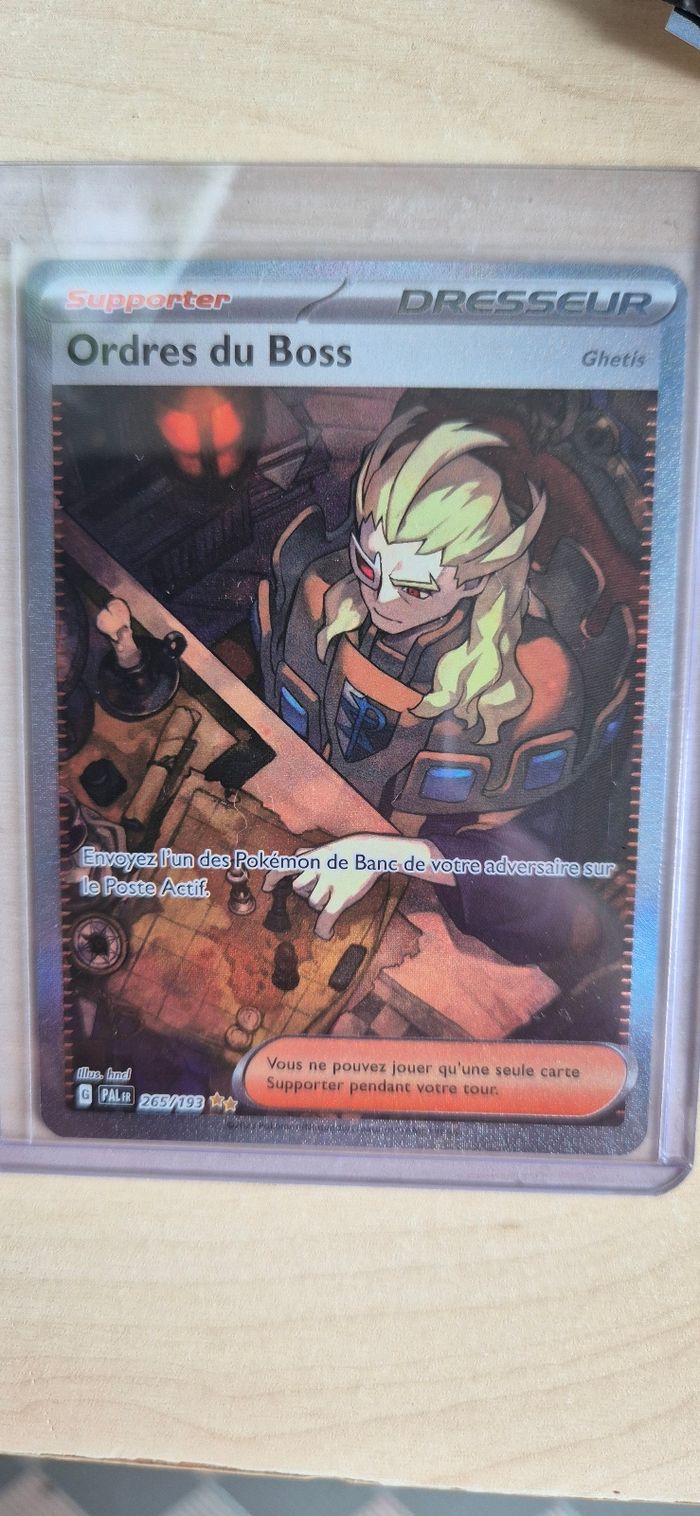 Pokemon ordre du boss 265/193 - photo numéro 2