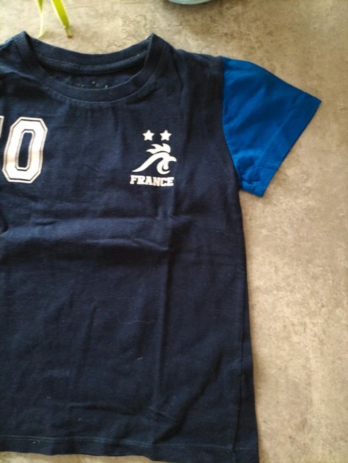 Tee-shirt bleu Taille 4/5 ans - photo numéro 2