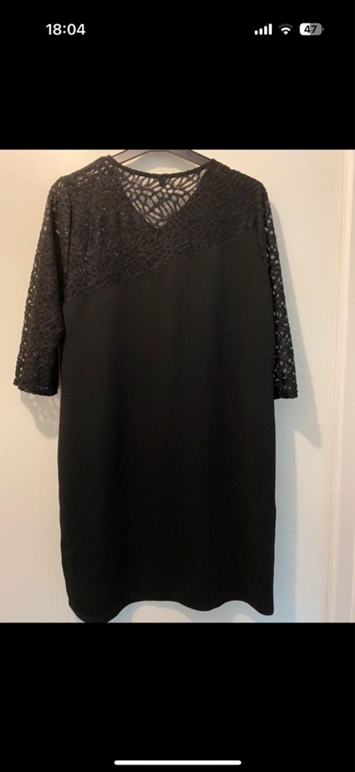 Robe/ tunique noire Neuf T46 - photo numéro 3