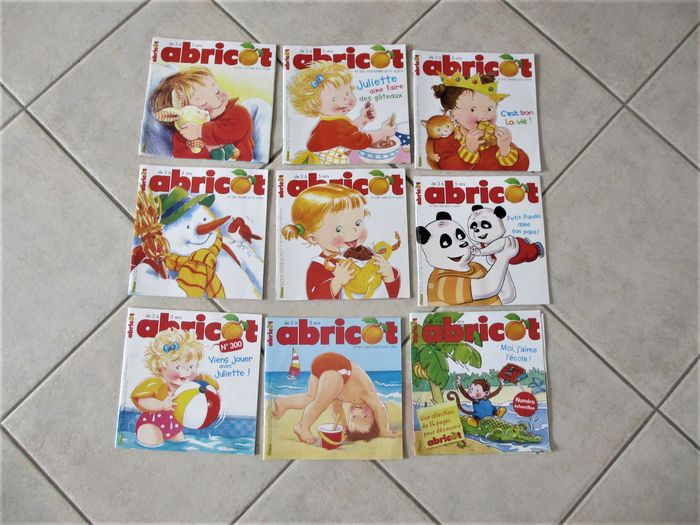 Lot 9 magazines enfant « abricot » Fleurus - photo numéro 1